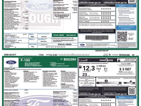 Used 2024 Ford F150 Lariat w/ Equipment Group 502A High AWD/4WD image 5