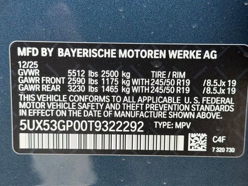 New 2026 BMW X3 xDrive30 w/ M Sport Package image 20