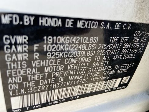 Used 2026 Honda HR-V LX image 33