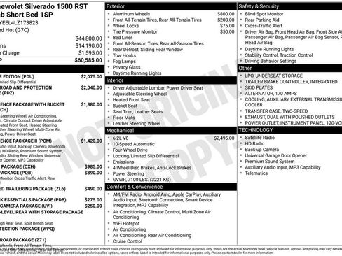 Used 2020 Chevrolet Silverado 1500 RST w/ All-Star Edition image 34