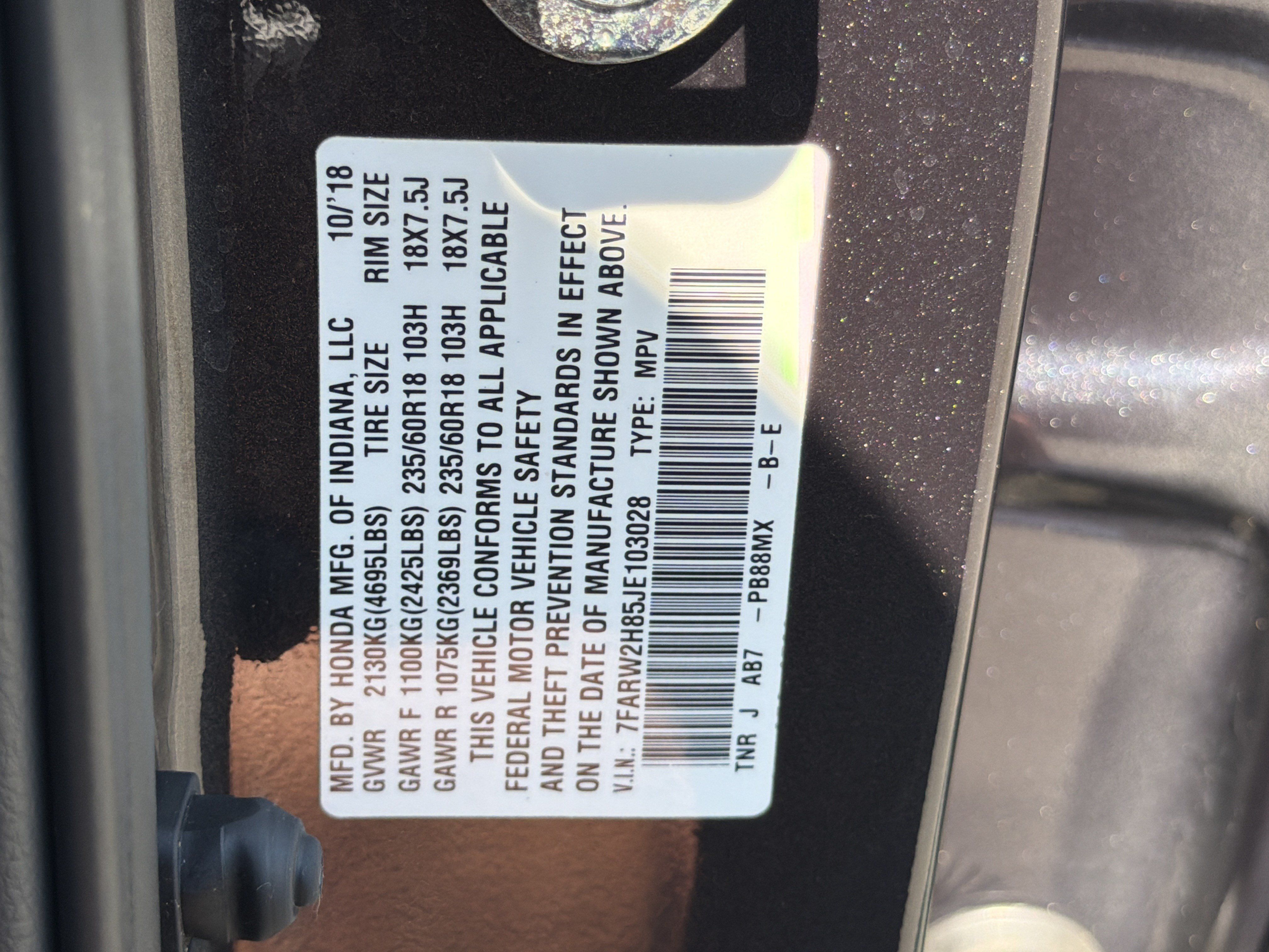 Used 2018 Honda CR-V EX-L image 35