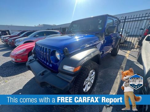 Used 2018 Jeep Wrangler Unlimited Sport S AWD/4WD image 2