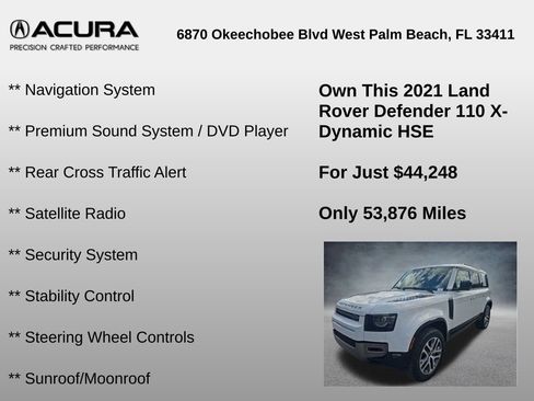 Used 2021 Land Rover Defender 110 X-Dynamic HSE image 18