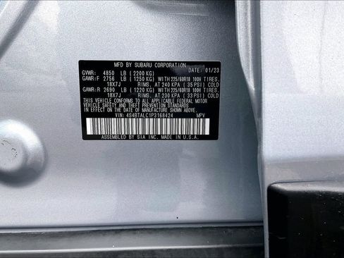 Certified 2023 Subaru Outback Onyx Edition image 38