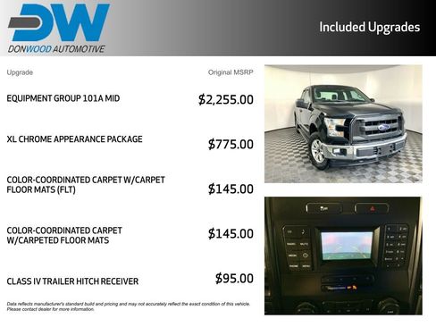 Used 2017 Ford F150 XL w/ Equipment Group 101A Mid image 6