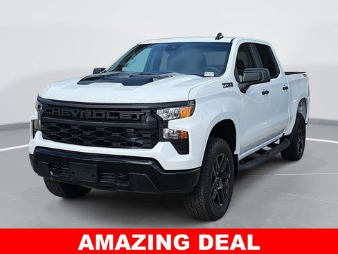 New 2026 Chevrolet Silverado 1500 Custom Trail Boss w/ Turbomax Blackout Package AWD/4WD image 7