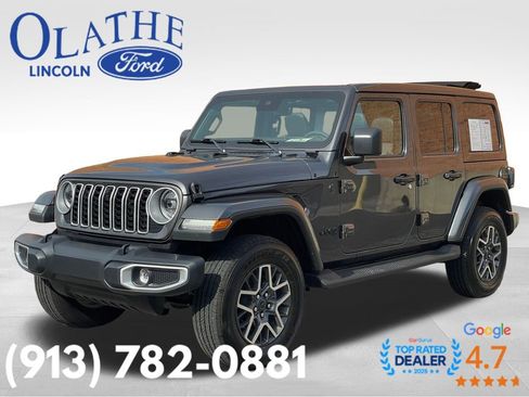 Used 2025 Jeep Wrangler Sahara w/ Safety Group image 1