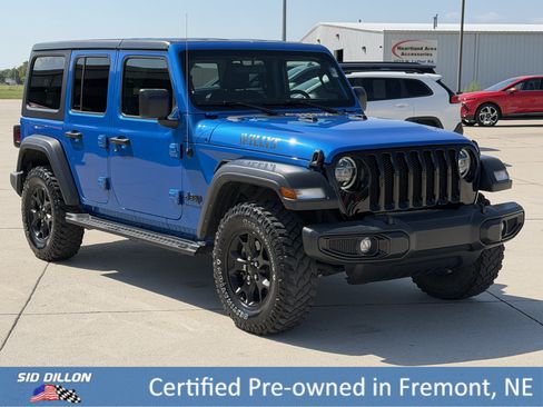 Used 2021 Jeep Wrangler Unlimited Sport AWD/4WD image 2