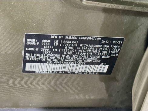 Used 2021 Subaru Outback Limited AWD/4WD image 39