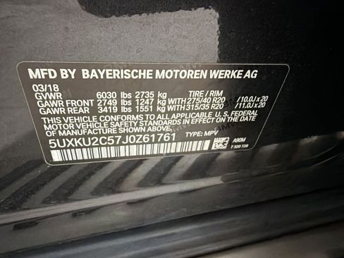 Used 2018 BMW X6 xDrive35i AWD/4WD image 12