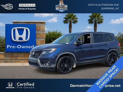 Certified 2020 Honda Passport Sport