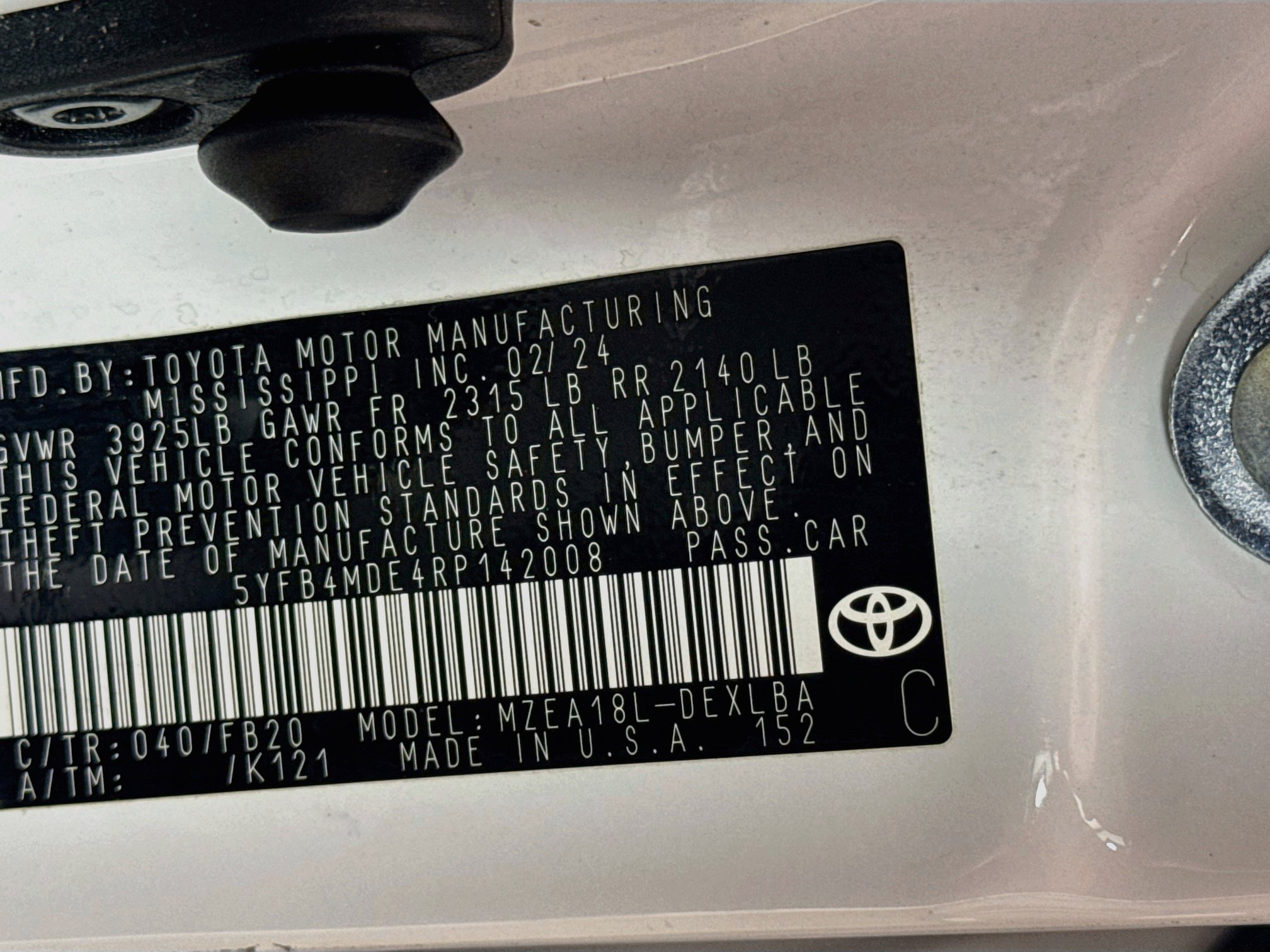 Certified 2024 Toyota Corolla LE FWD image 28