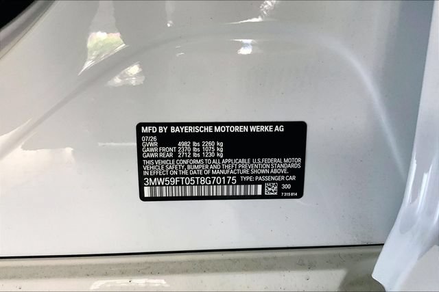 New 2026 BMW M340i w/ Parking Assistance Package RWD image 13