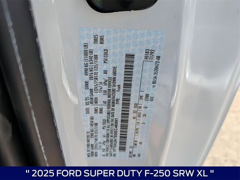 New 2025 Ford F250 XL w/ 360-Degree Camera Package image 32