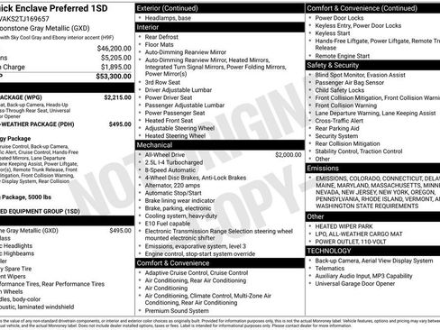 New 2026 Buick Enclave Preferred w/ Power Package image 16