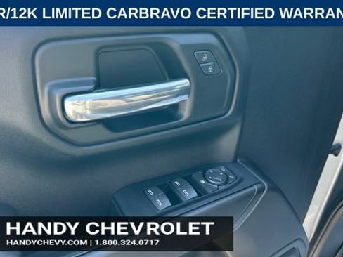 Certified 2023 Chevrolet Silverado 1500 Custom w/ LPO, Dark Essentials Package AWD/4WD image 13