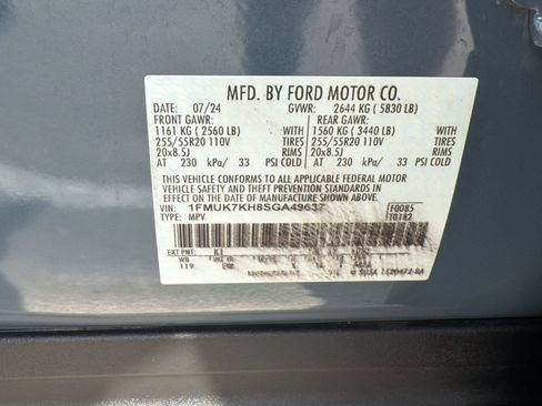 Certified 2025 Ford Explorer ST-Line RWD image 22