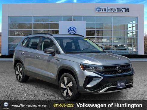 Certified 2023 Volkswagen Taos S w/ Driver Assistance Package AWD/4WD image 1