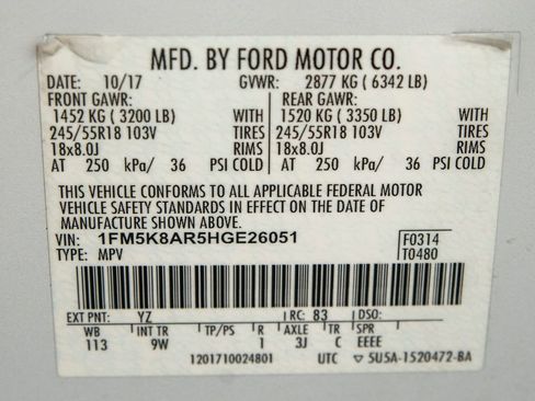 Used 2017 Ford Explorer 4WD Police Interceptor w/ Ultimate Wiring Package image 24