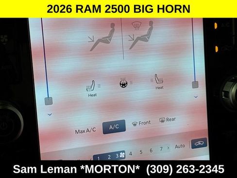 New 2026 RAM 2500 Big Horn AWD/4WD image 20