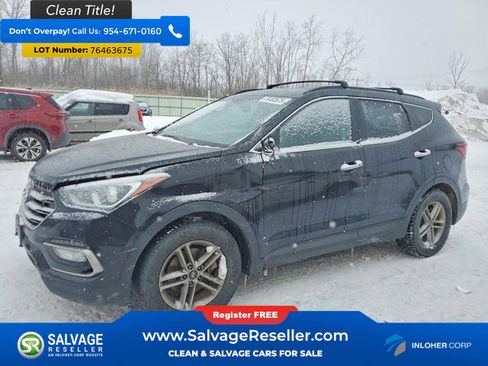 Used 2017 Hyundai Santa Fe Sport w/ 2.4L Value Package 06 image 1