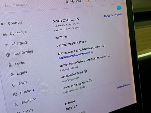 Used 2019 Tesla Model 3 Long Range AWD/4WD image 22