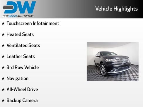 Used 2016 Dodge Durango Citadel w/ Technology Group image 3