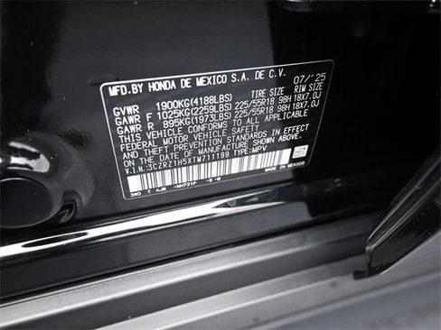 Certified 2026 Honda HR-V Sport image 19