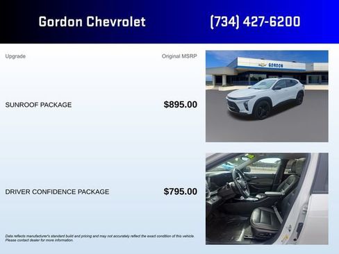 Used 2024 Chevrolet Trax ACTIV w/ Sunroof Package FWD image 5