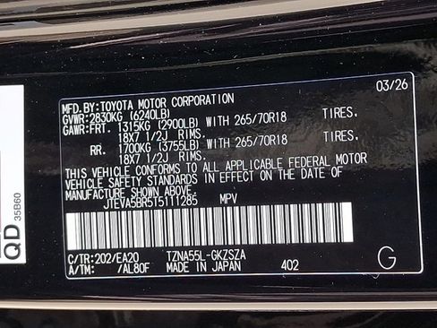New 2026 Toyota 4Runner TRD Off-Road Premium AWD/4WD image 21
