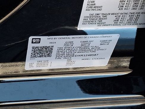 Certified 2024 Chevrolet Silverado 1500 LT w/ Z71 Off-Road Package image 25