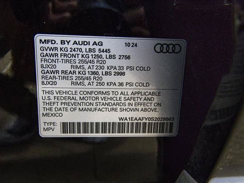 Used 2025 Audi Q5 2.0T Premium Plus w/ Premium Plus Package AWD/4WD image 28