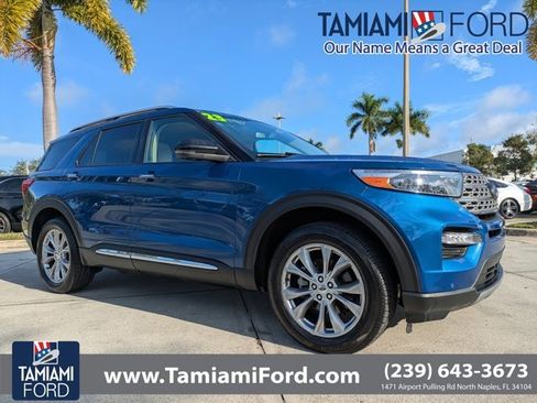 Certified 2023 Ford Explorer Limited w/ Equipment Group 301A image 1