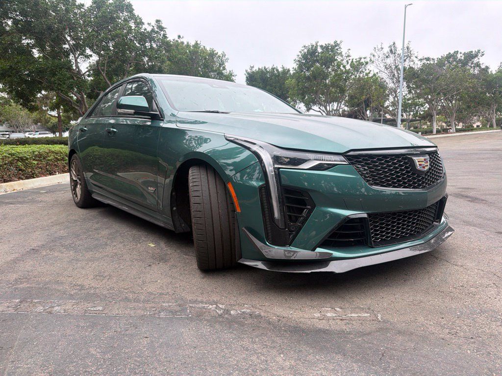 Certified 2025 Cadillac CT4 V Blackwing w/ Carbon Fiber 1 Package RWD image 3