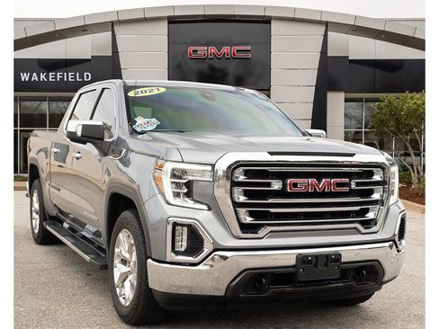 Used 2021 GMC Sierra 1500 SLT w/ SLT Premium Plus Package AWD/4WD image 1