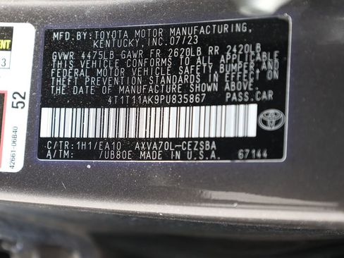 Used 2023 Toyota Camry SE w/ Convenience Package FWD image 39