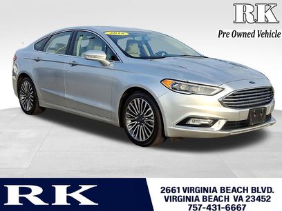 Used 2018 Ford Fusion Titanium
