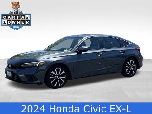 Certified 2024 Honda Civic EX-L image 1