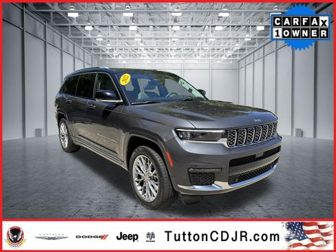 Used 2022 Jeep Grand Cherokee L Summit w/ Advanced Protech Group IV AWD/4WD image 1