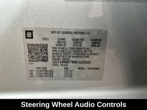 Used 2021 GMC Sierra 2500 SLE w/ SLE Value Package; image 14