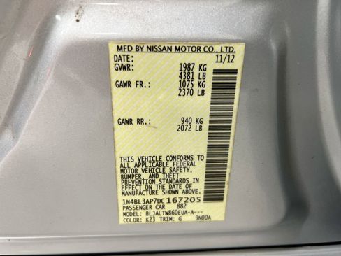 Used 2013 Nissan Altima 3.5 SV FWD image 28