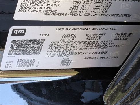 Used 2025 Chevrolet Silverado 1500 High Country w/ High Country Premium Package image 43