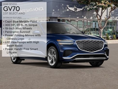 New 2026 Genesis GV70 2.5T Select AWD/4WD image 32