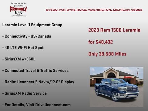 Used 2023 RAM 1500 Laramie AWD/4WD image 20