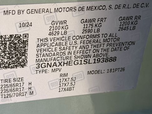 Used 2025 Chevrolet Equinox LT w/ Convenience Package II FWD image 21