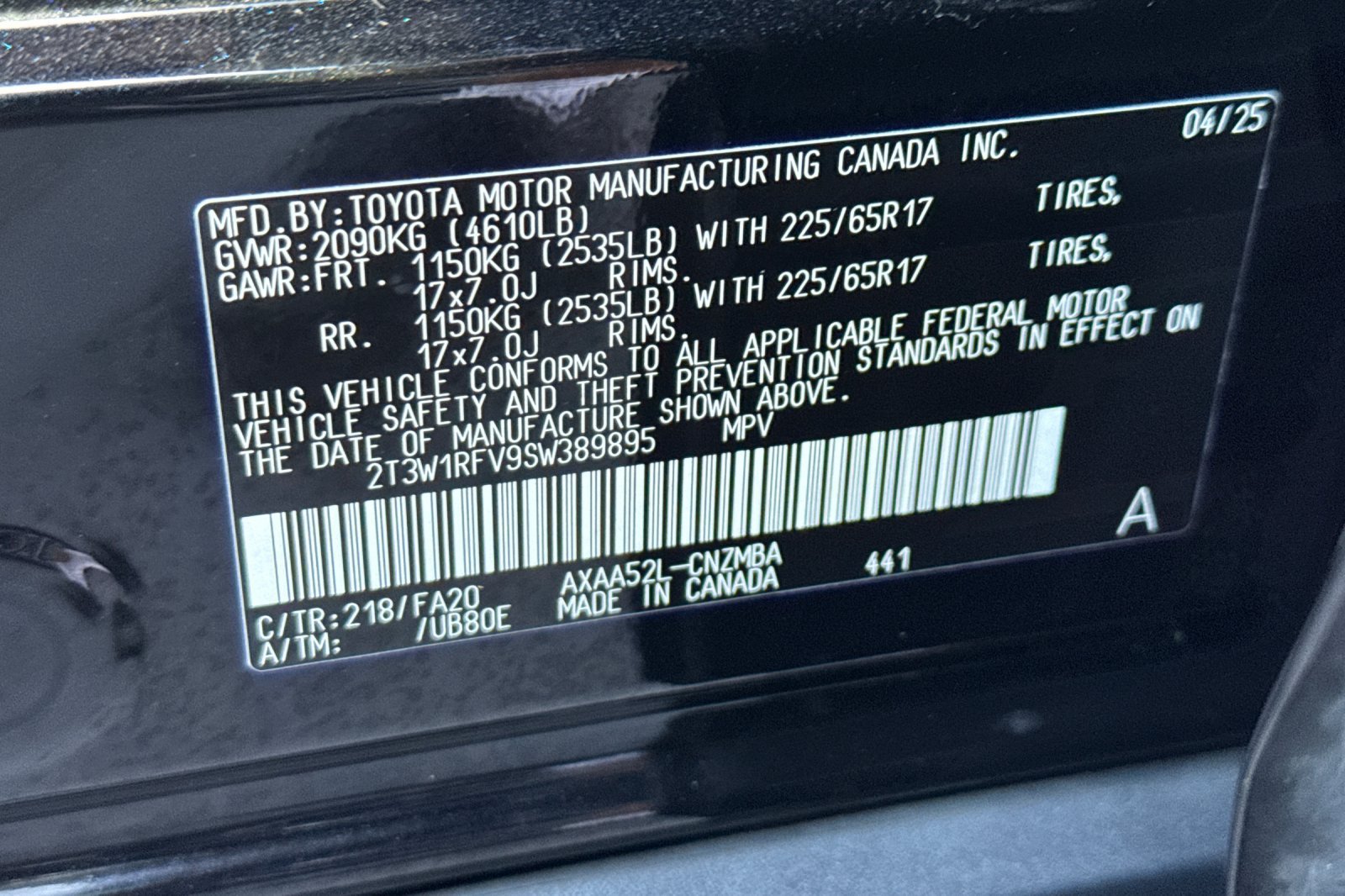 Certified 2025 Toyota RAV4 XLE FWD image 28