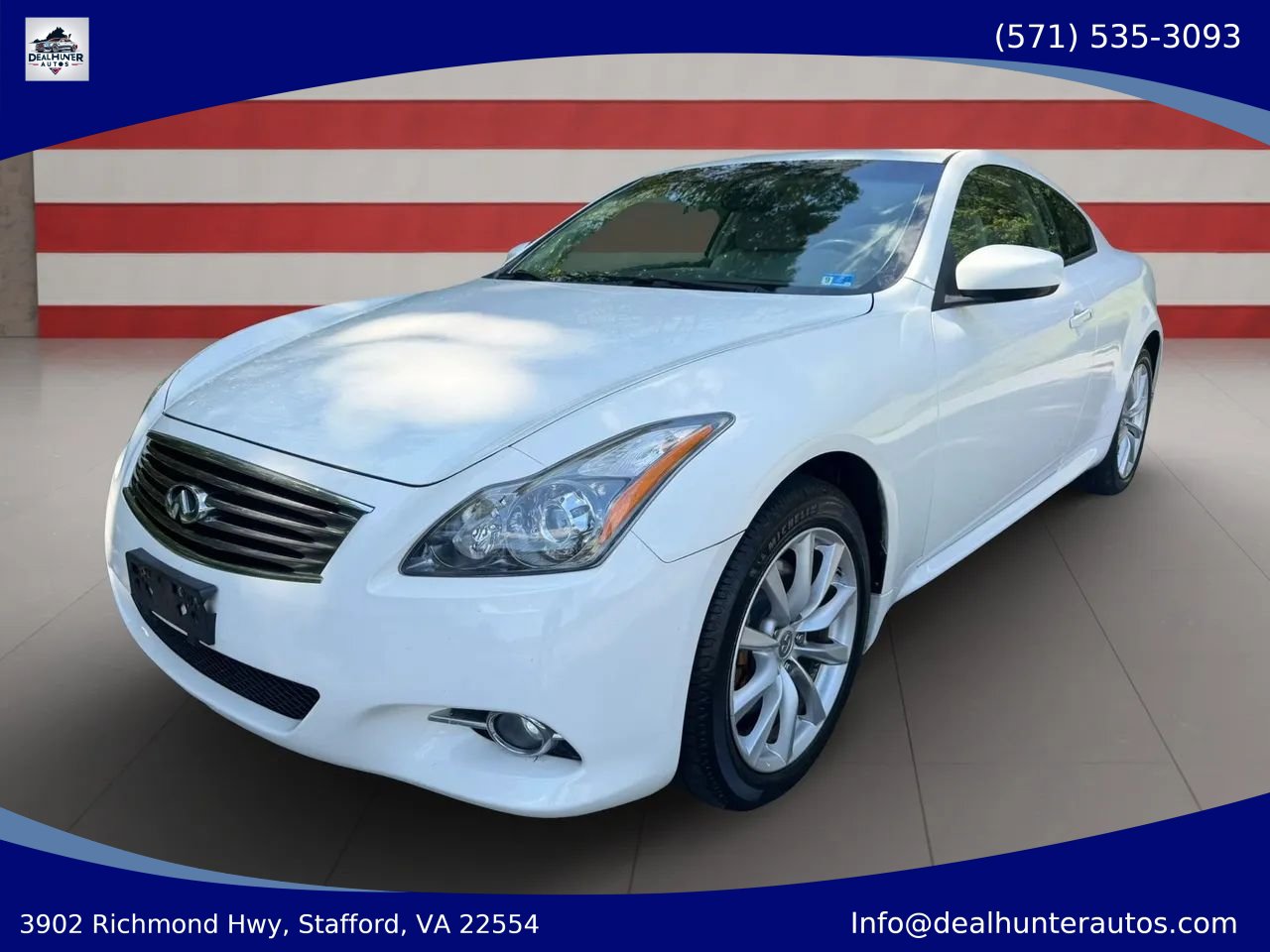 Used 2012 INFINITI G37 x Coupe w/ Premium Pkg AWD/4WD image 1
