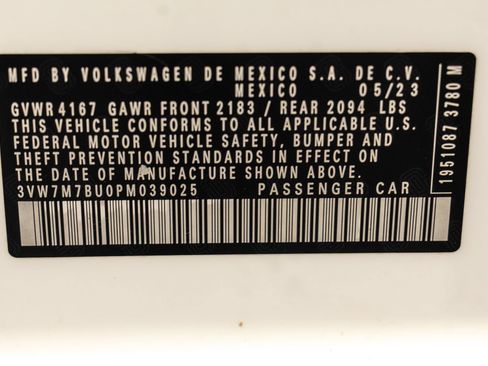Used 2023 Volkswagen Jetta SE w/ Panoramic Sunroof Package FWD image 45