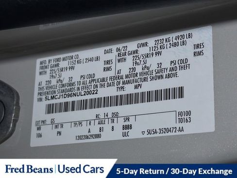 Used 2022 Lincoln Corsair AWD w/ Premium Package image 38