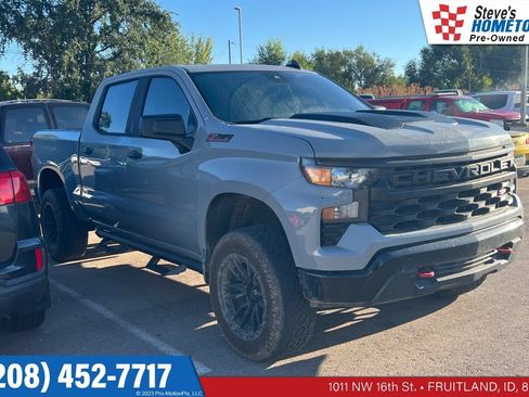 Used 2024 Chevrolet Silverado 1500 Custom Trail Boss AWD/4WD image 1